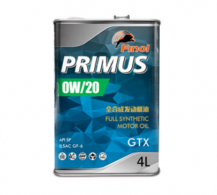 PRIMUS GTX SP 0W -20 全合成汽油发动机油