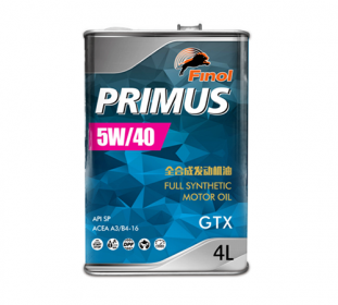 PRIMUS GTX SP 5W -40 全合成汽油发动机油